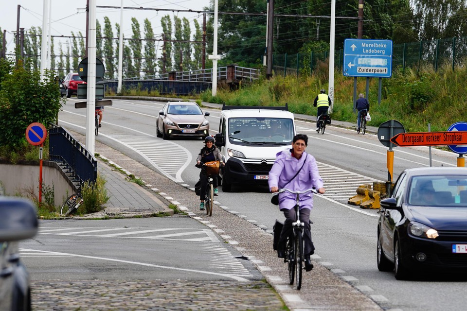 Slechtste fietspad van Gent is niet meer